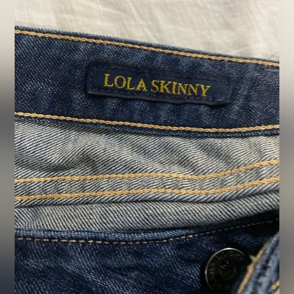 Lucky  Brand Cotton Blue Lola Skinny women’s jean size 27 - Picture 8 of 13